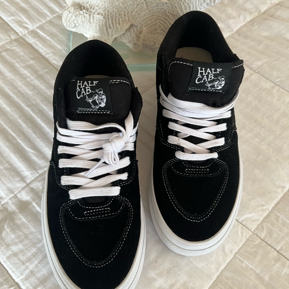 Black and White Men's Shoes